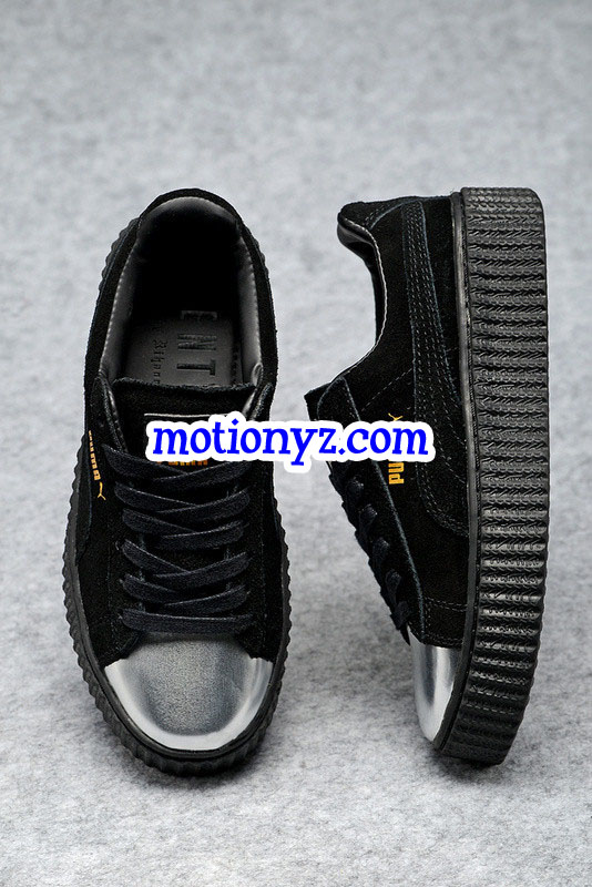 Puma Fenty Rihanna Creeper Low Black Silver